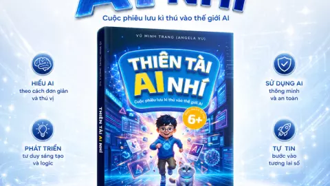 Khóa Học Thiên Tài AI Nhí - Tặng Kèm Sách