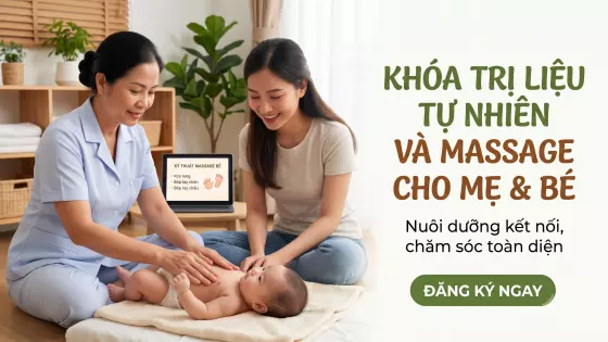 Trị Liệu Tự Nhiên Và Massge Cho Mẹ Và Bé