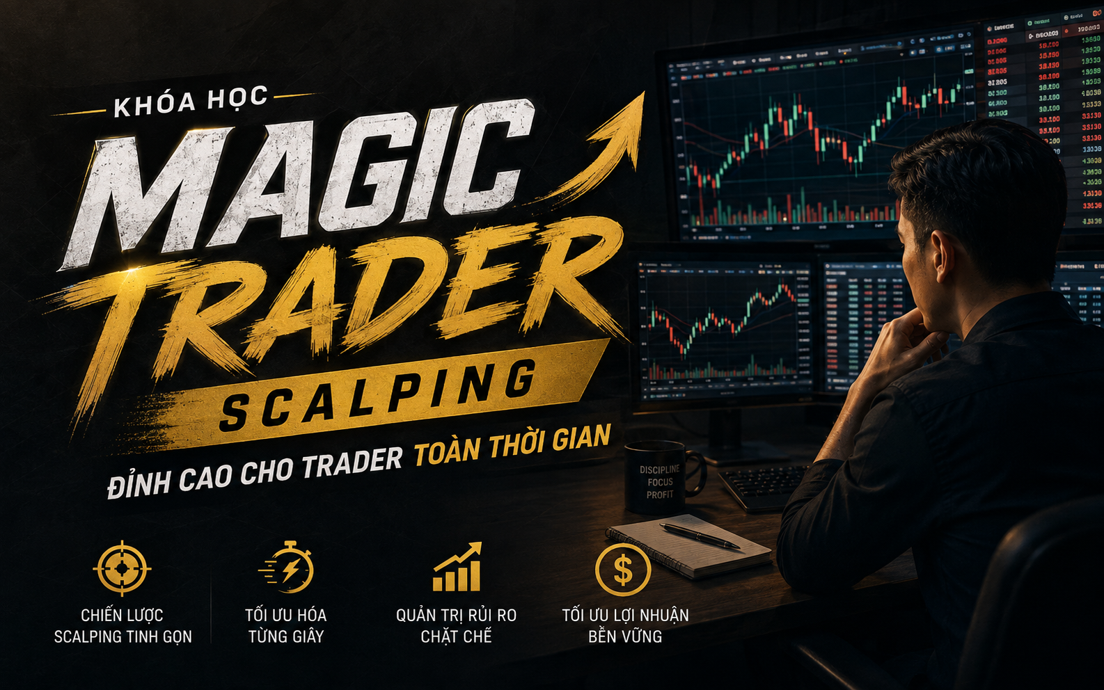 Khóa học Magic Trader - Scalping đỉnh cao cho Trader toàn thời gian