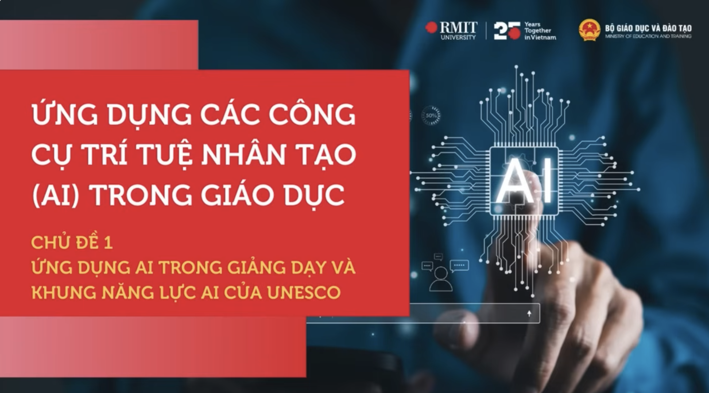 Ứng dụng AI trong giảng dạy và Khung năng lực AI của UNESCO